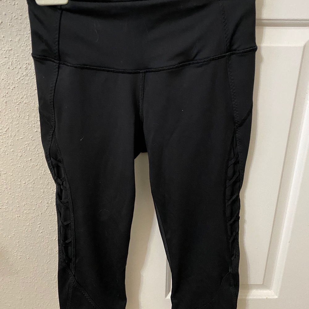 Victoria Secret Sport Capris with Lace